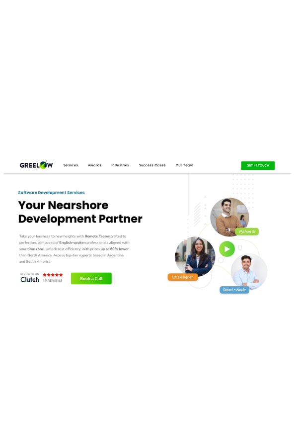 Greelow – Your Nearshore Development Partner